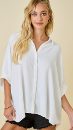 Oversized Button Down Shirt