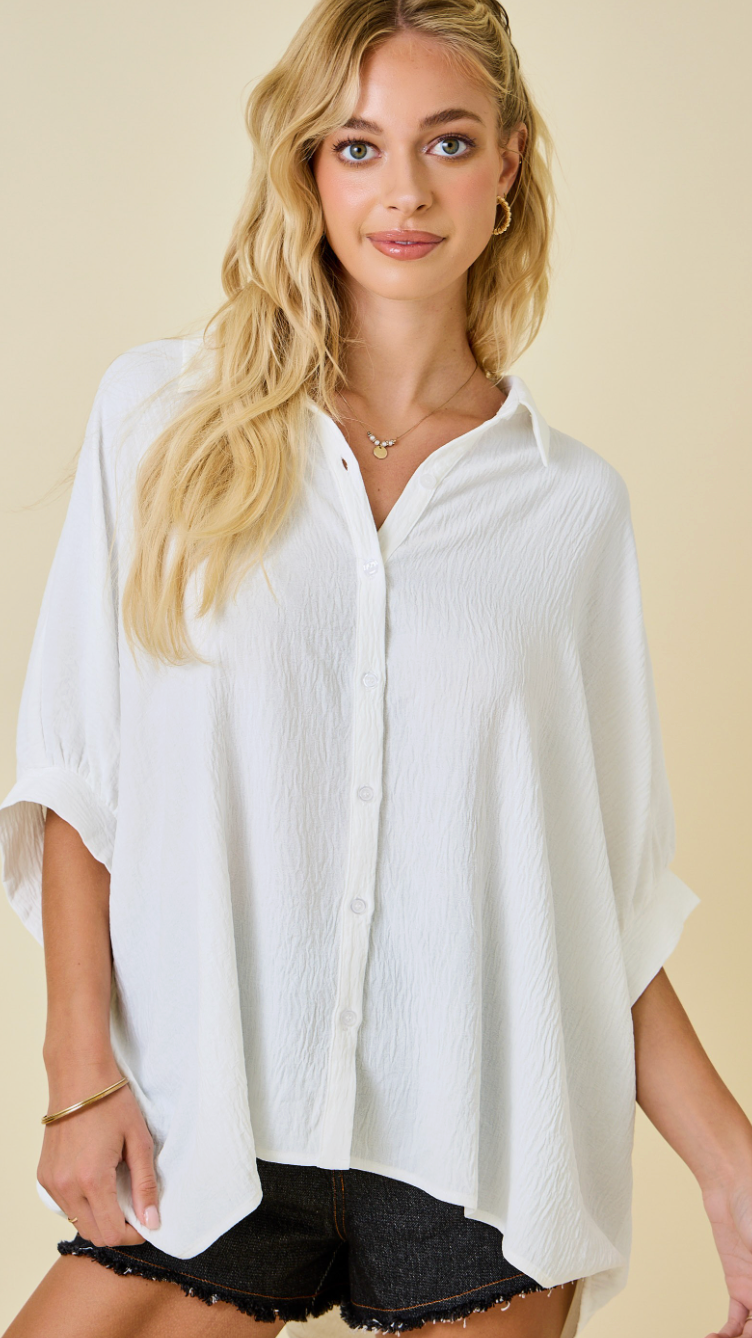 Oversized Button Down Shirt
