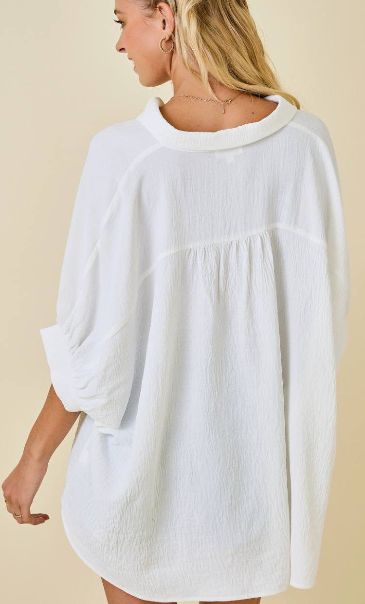 Oversized Button Down Shirt