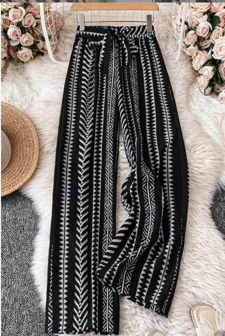 High Waist Casual Pants