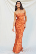 Wilder Days Strapless Maxi Dress