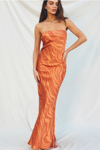 Wilder Days Strapless Maxi Dress